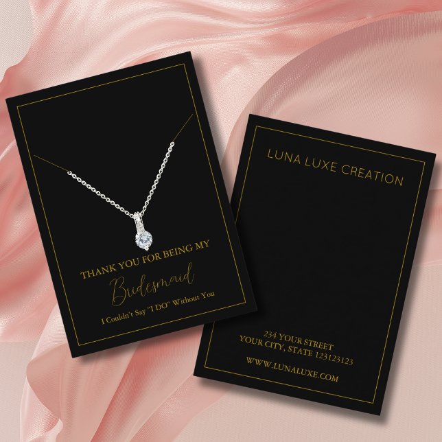 Tarjeta simple de visualización del collar de la d (Subido por el creador)