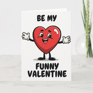 Tarjeta Simple del Día de San Valentín Divertida