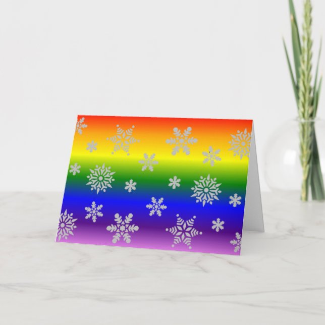 Tarjeta simple, elegante y elegante para Navidades (Anverso)