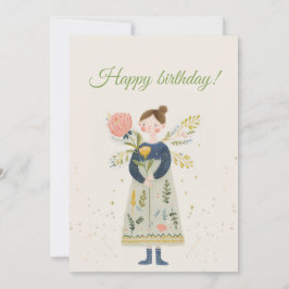 Tarjeta Simple greeting card