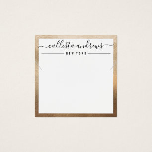 Tarjeta simple para mostrar el collar del borde bl
