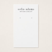 Tarjeta simple Personalizado de soporte de gananci