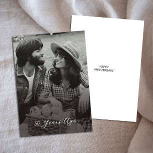 Tarjeta Simple Scripty 50 años - hace 50 años