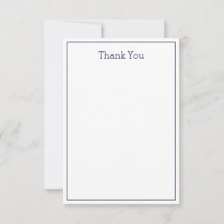 Tarjeta simple Unisex de agradecimiento - Tarjeta 