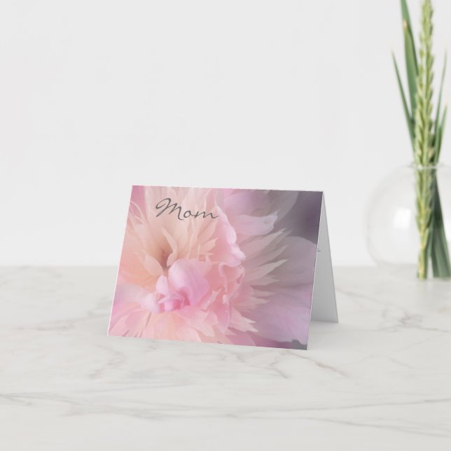 Tarjeta Simplemente la mejor carta de mamá, la carta del d (Anverso)