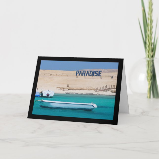 Tarjeta Simplemente Paraíso (Anverso)