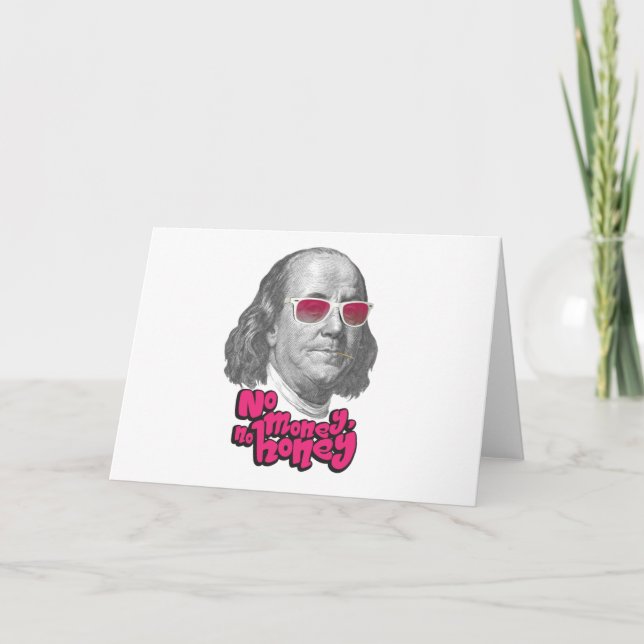 Tarjeta Sin dinero, sin miel (Anverso)