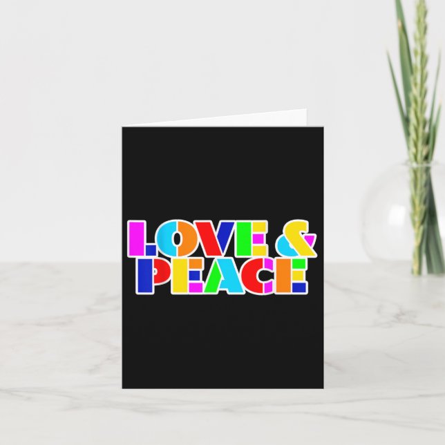 Tarjeta Sin Guerra - Diseños Para El Movimiento De Paz _8 (Anverso)