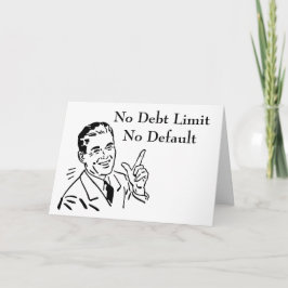 Tarjeta Sin límite de deuda, sin incumplimiento
