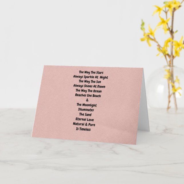 Tarjeta Sin tiempo (flor amarilla)