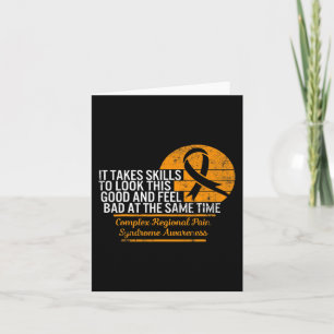 Tarjeta Síndrome de Dolor Regional Complejo Concienciación