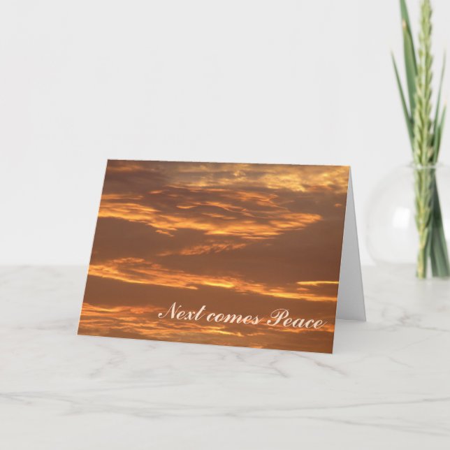 Tarjeta Sinfonía, paz (Anverso)