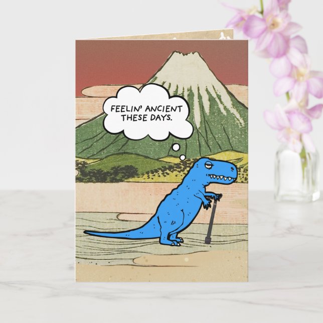 Tarjeta Sintiéndose Antiguo (Orquídea)