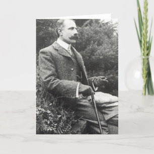 Tarjeta Sir Edward Elgar