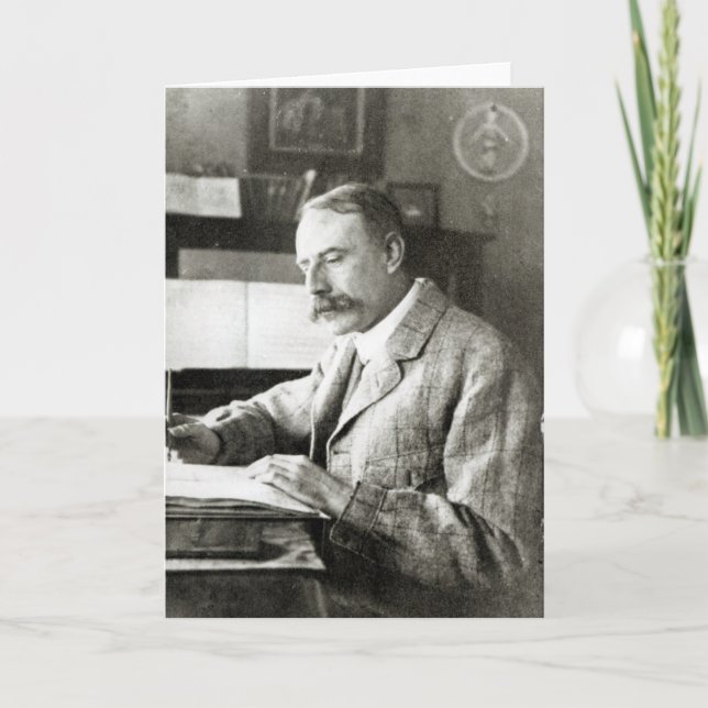 Tarjeta Sir Edward Elgar (Anverso)