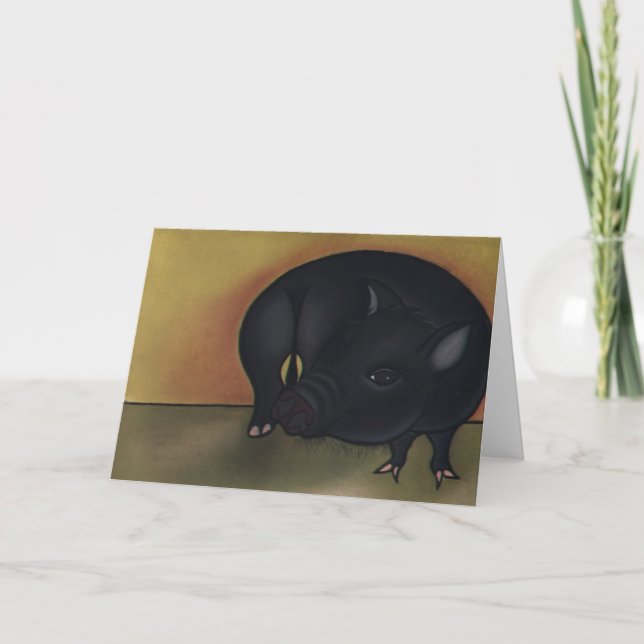 Tarjeta Sir Francis Bacon de Frank aka de Robyn Feeley (Anverso)