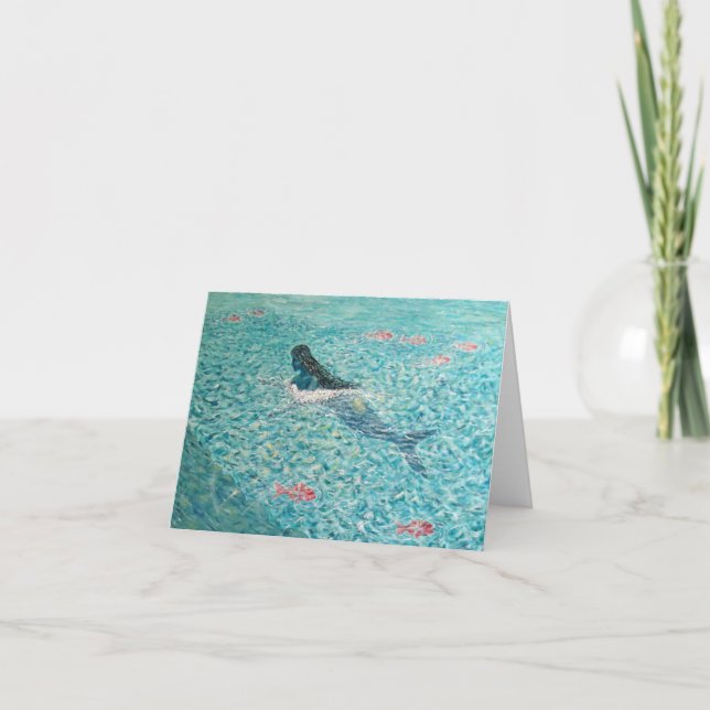 Tarjeta Sirena contra la marea (Anverso)