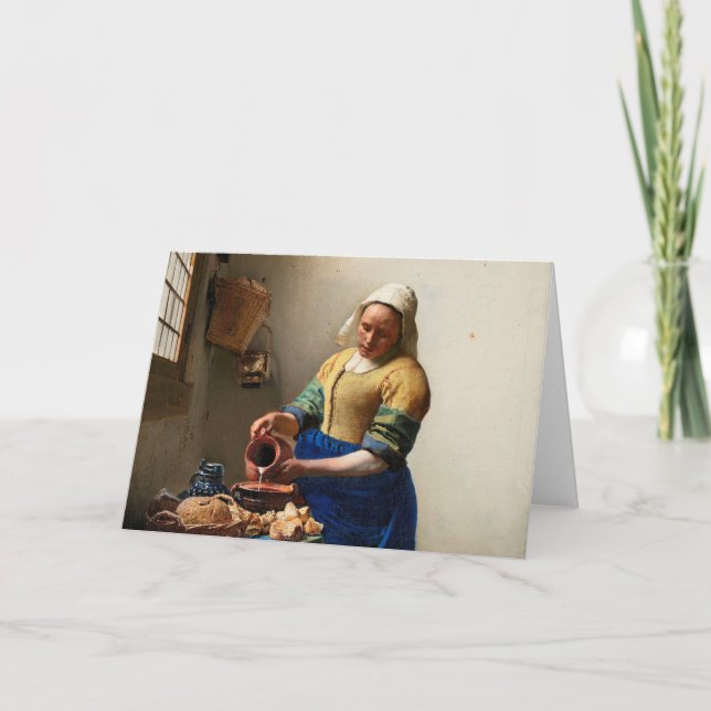 Tarjeta Sirena de cocina criada por Johannes Vermeer  (Anverso)
