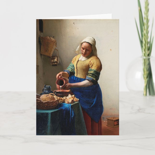 Tarjeta Sirena de cocina criada por Johannes Vermeer (Anverso)