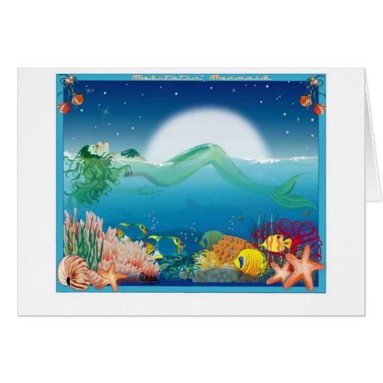Tarjeta sirena del meditatin