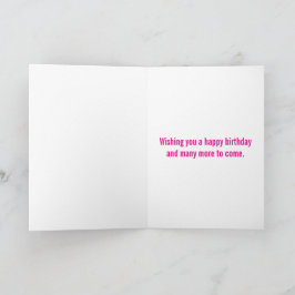 Tarjeta Sirena del Océano Feliz Cumpleaños 