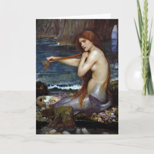 Tarjeta Sirena del Waterhouse de Juan (Anverso)