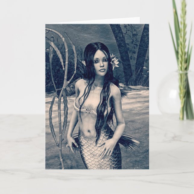 Tarjeta Sirena Retro (Anverso)