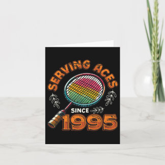 Tarjeta Sirviendo a Ases desde 1995 30º Nacimiento de Badm
