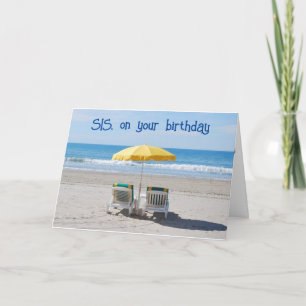 TARJETA **SIS** MERECE UNA "GRAN VISTA" CUMPLEAÑOS