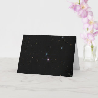 Tarjeta Sistema de anillos de Neptuno cientos de galaxias 
