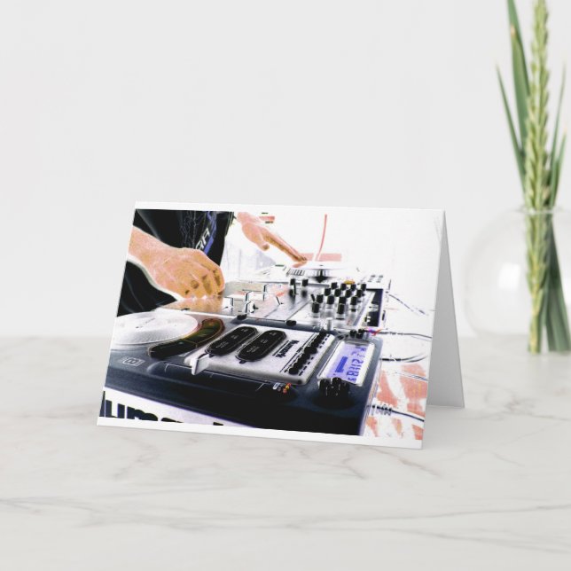 Tarjeta Sistema de DJ (Anverso)