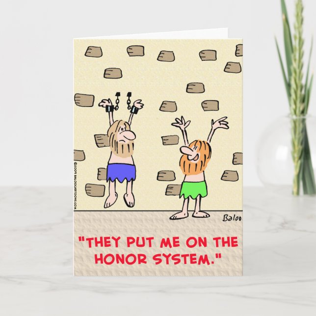 Tarjeta sistema de honor de los prisioneros (Anverso)