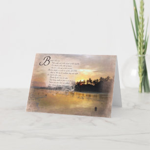 Tarjeta Sistema inspirador del regalo del verso de la