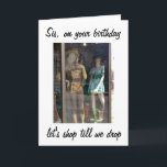 TARJETA **SISTER**ALMUERZO Y COMPRAS EN "TU CUMPLEAÑOS"<br><div class="desc">¿TE ENCANTA COMPRAR "CON TU HERMANA?" Háganla saber en su cumpleaños y luego vayan hasta el final y traten a ella de almorzar :)</div>