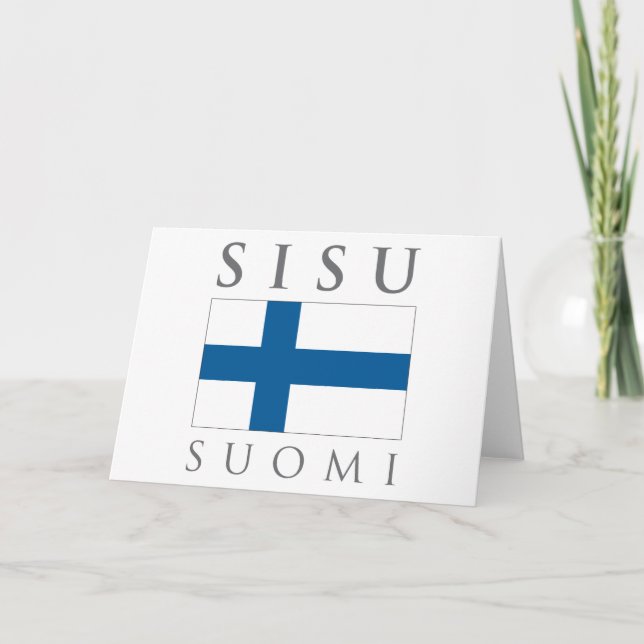 Tarjeta Sisu Suomi (Anverso)