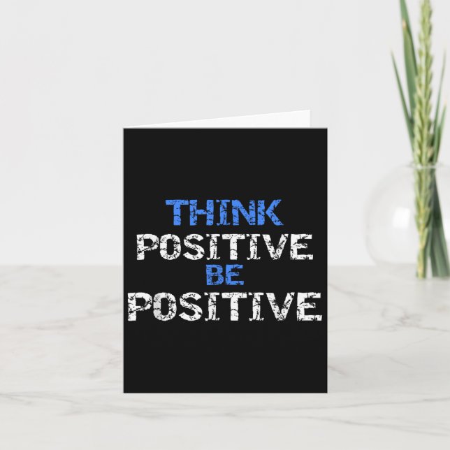 Tarjeta Sitive For Motivational Kindness - Sitive Message  (Anverso)