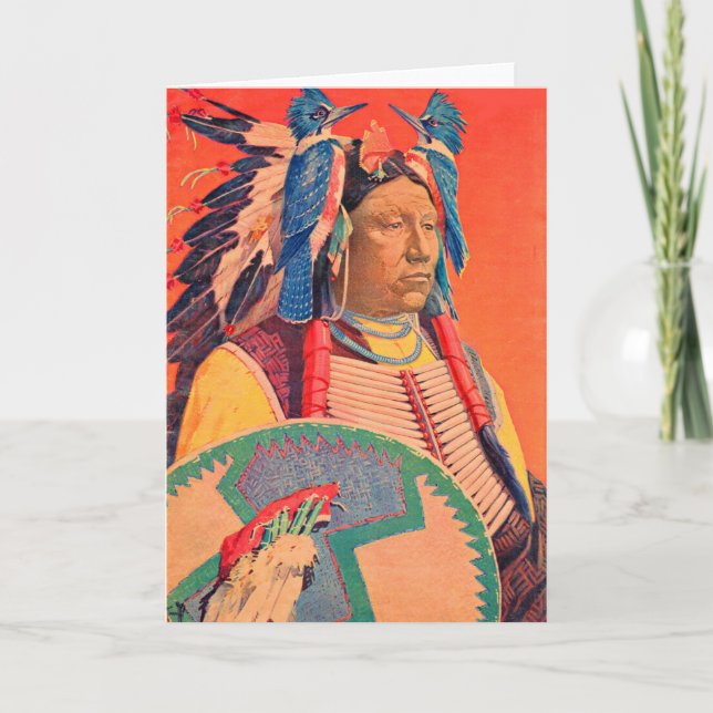 Tarjeta Sitting Bull (Anverso)