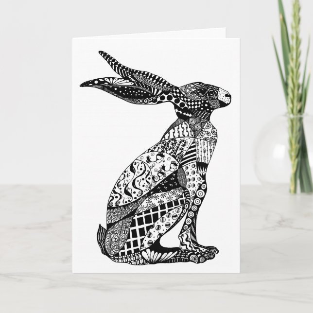 Tarjeta Sitting Hare (Anverso)