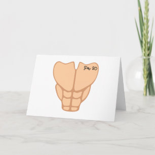 Tarjeta Six Pack Soy 30 Años Funny Men