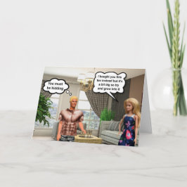 Tarjeta Six pack tee!