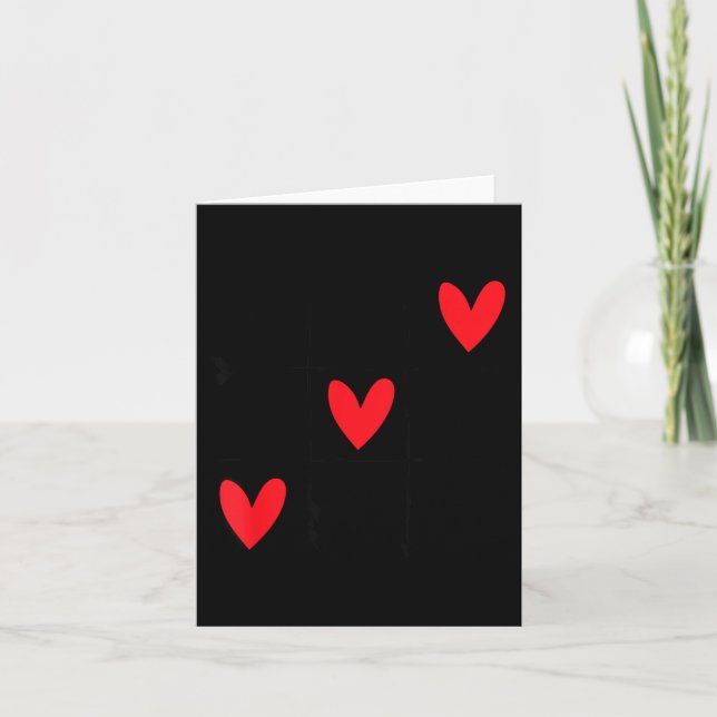 Tarjeta Six Seven Gamer 67 Valentines Day 6 7 Funny  (Anverso)