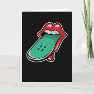 Tarjeta Skateboard Rolling