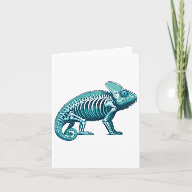 Tarjeta Skeleton de radiografía de anatomía corporal de Ch (Anverso)