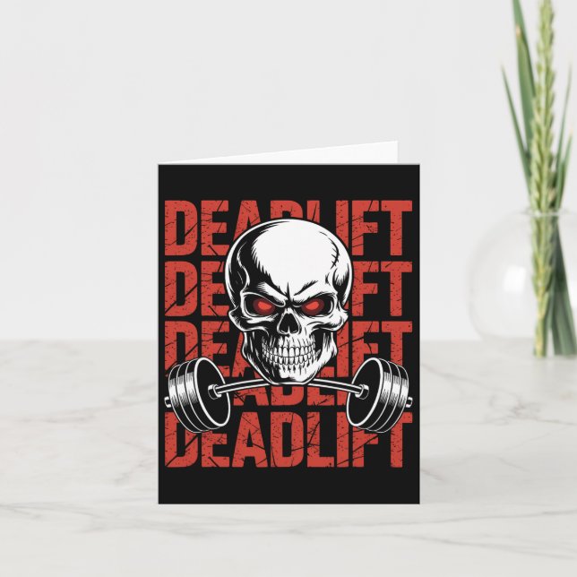 Tarjeta Skeleton Skeletout de elevación-final de la salida (Anverso)