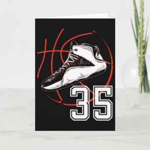 Tarjeta Sketll Shoes 35th Birthday Party Gift 35 Sports Lo