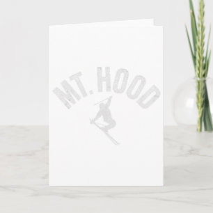 Tarjeta Ski Mt Hood O (Oregon) Guay Mount Hood Winter Ski