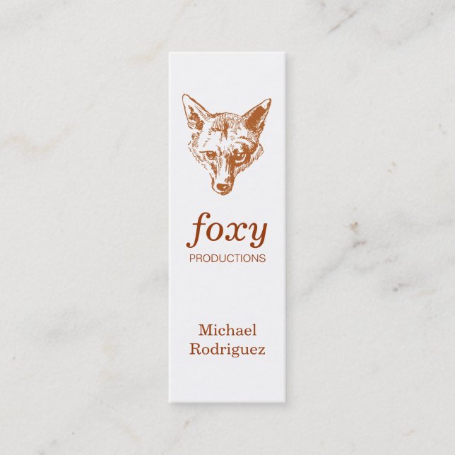 Tarjeta Skinny de Fox (Anverso)