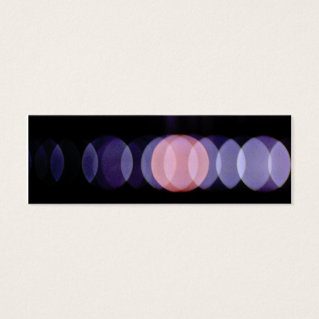 tarjeta Skinny de iluminación (Frente)