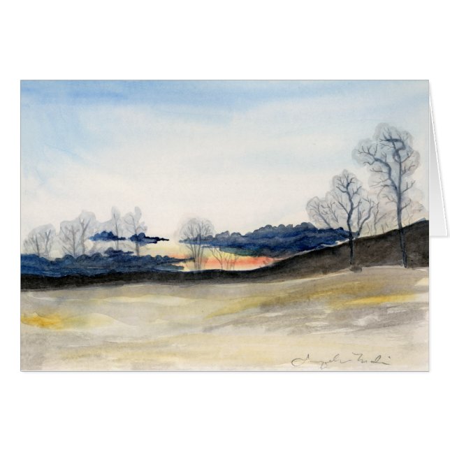 Tarjeta Sky Stormy (Anverso (Horizontal))