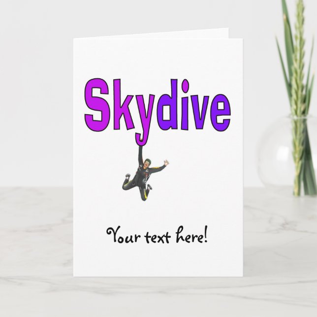 Tarjeta Skydive Purple (Anverso)